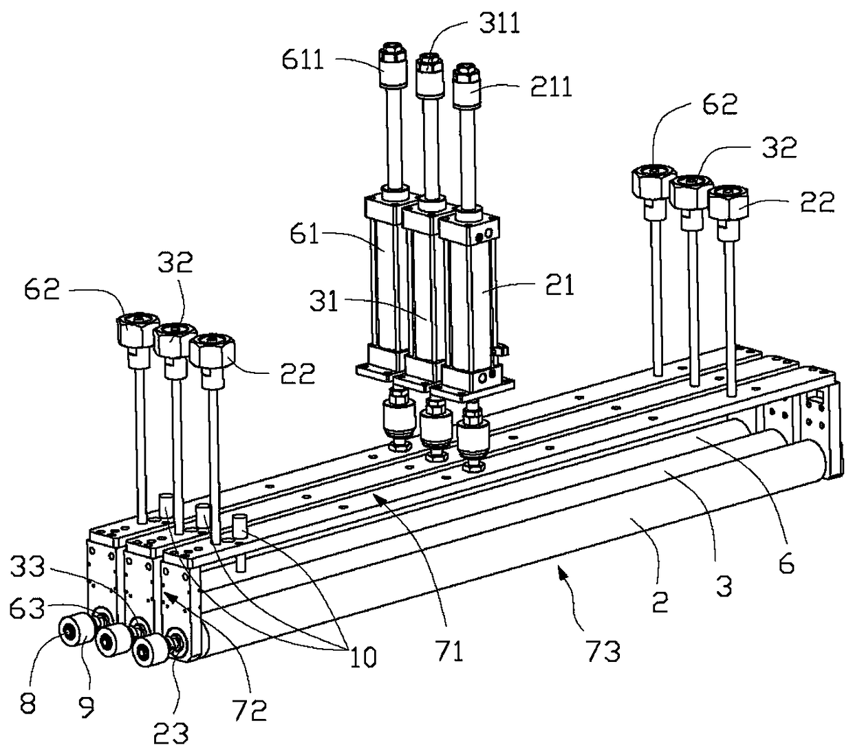 A kind of optical glue bonding equipment