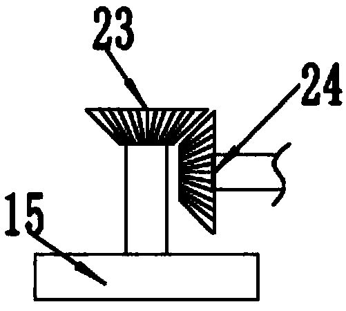 Dust suction and dust fall integrated device for mine shaft