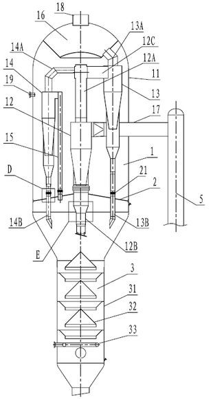 Settling steam stripping method