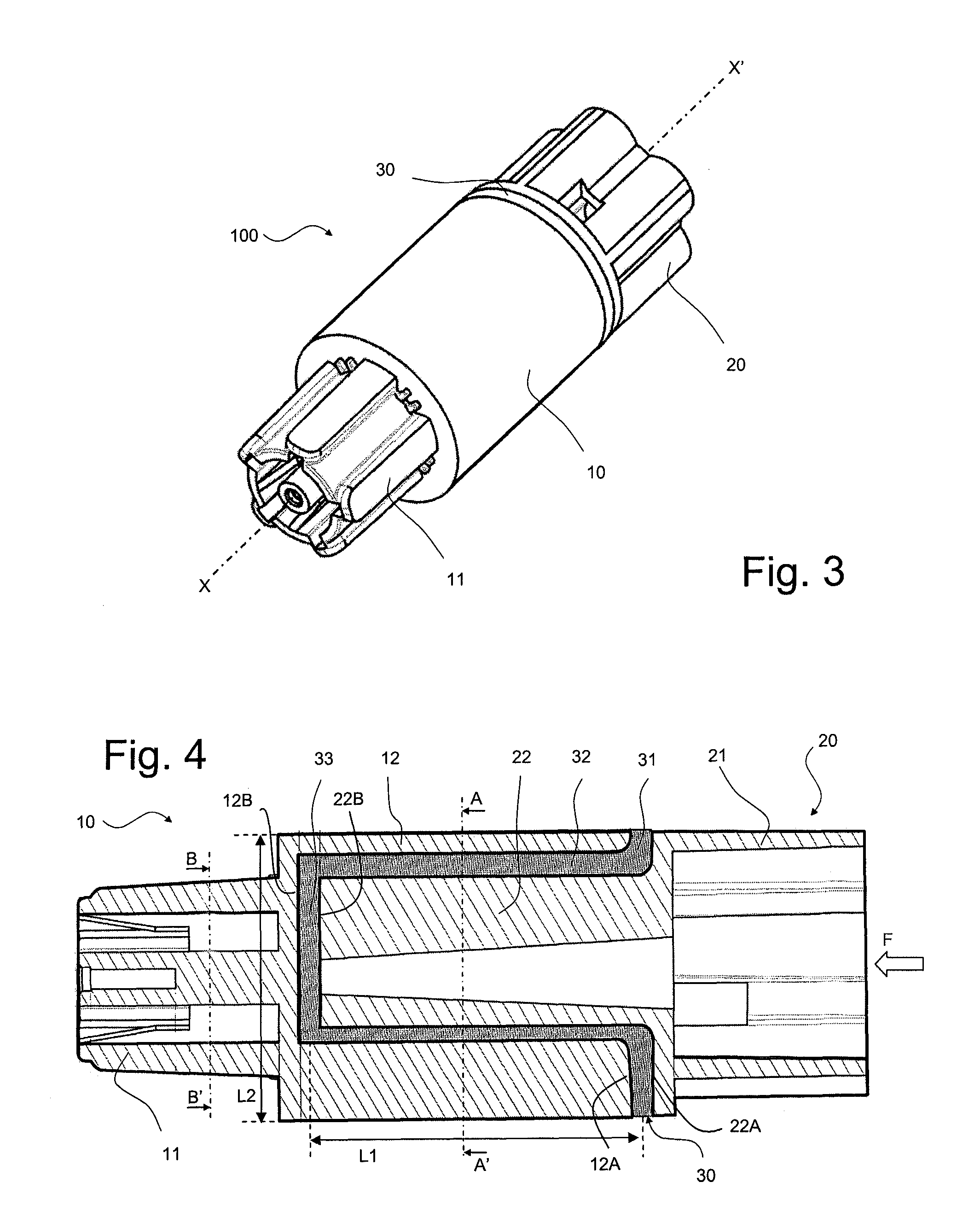 Viscoelastic transmission device for a roller shutter actuator