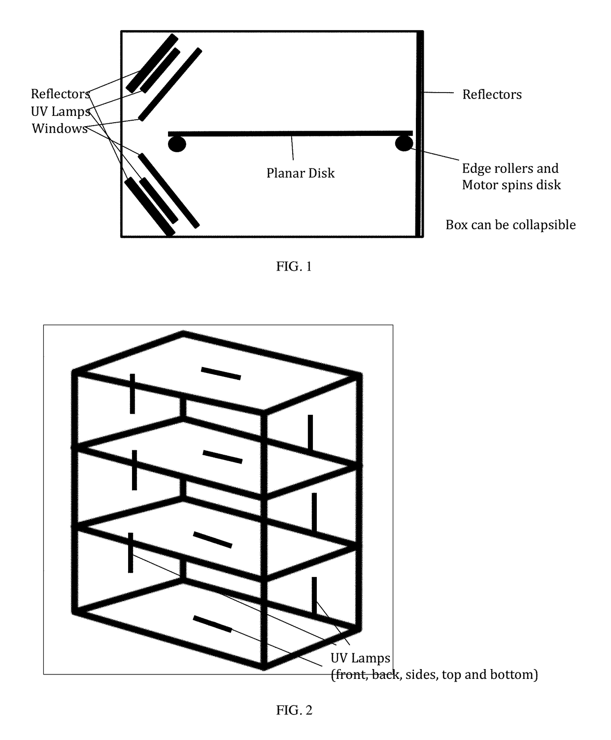 Disinfection devices and systems