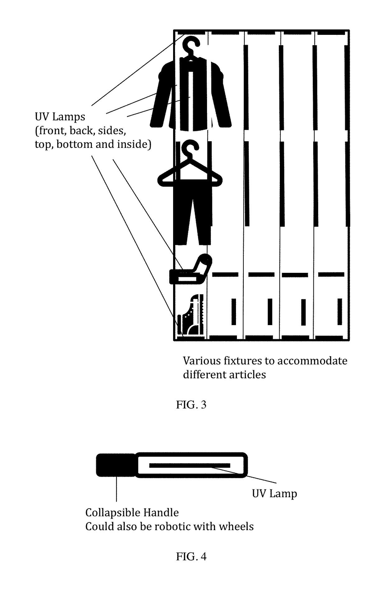 Disinfection devices and systems