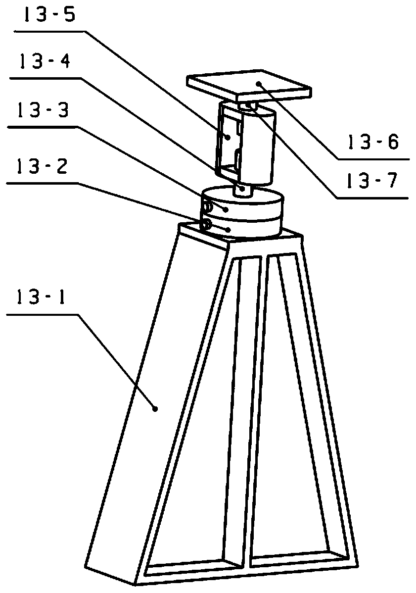 Rotary type gravity unloading device