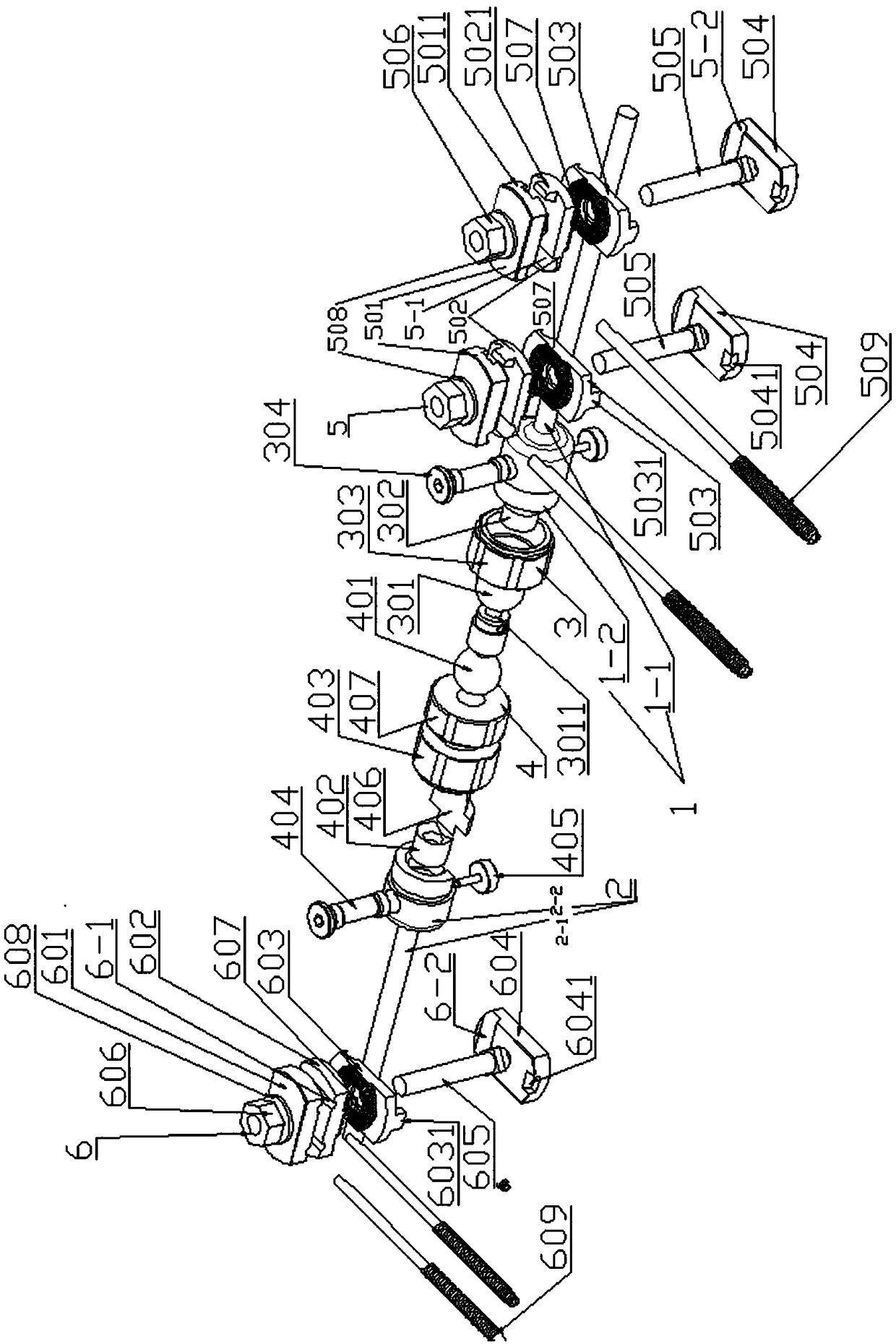 Wrist joint recurrent movable external fixation bracket