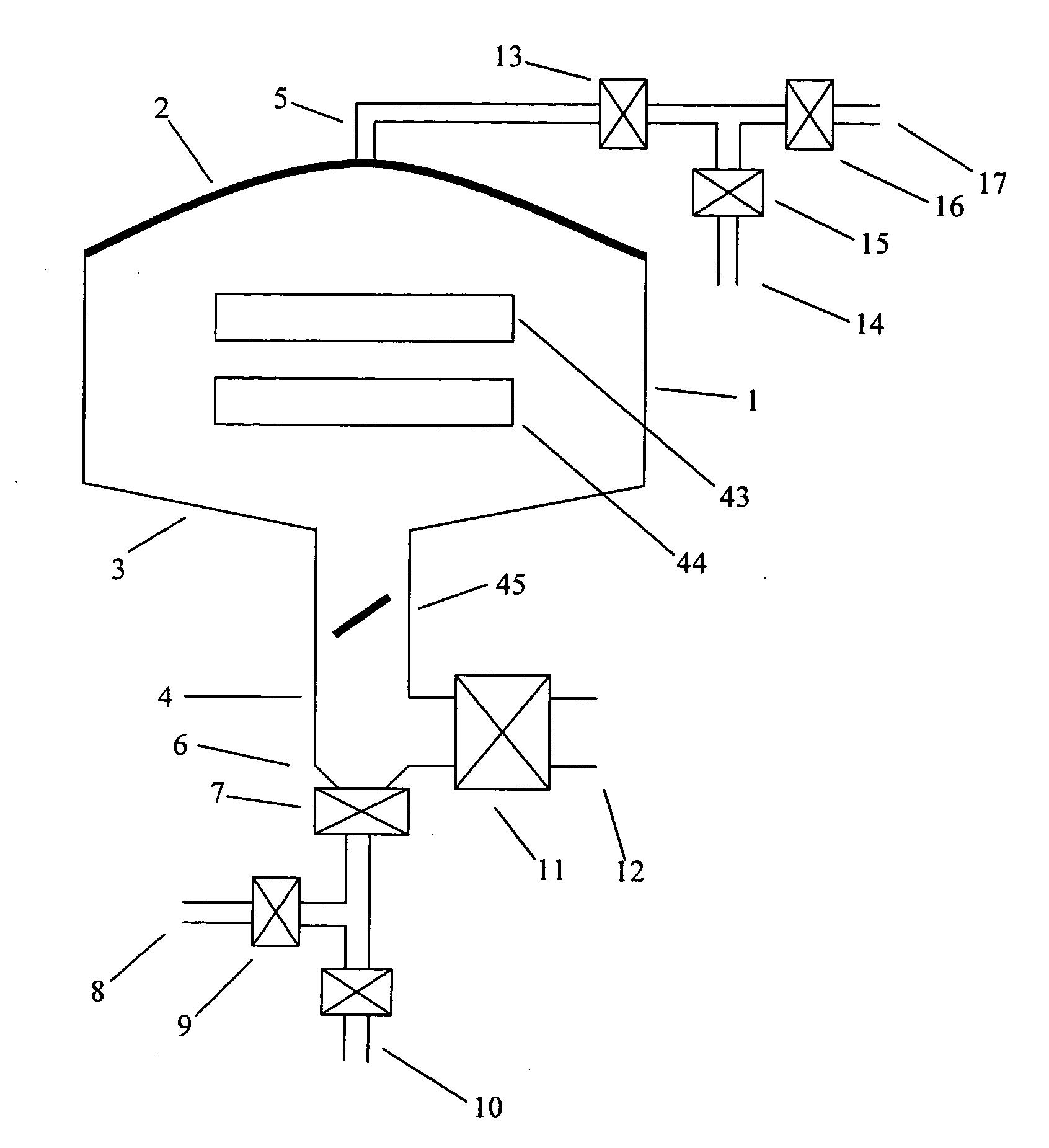 Apparatus and method for in-situ chamber cleaning in a compound semiconductor etching system