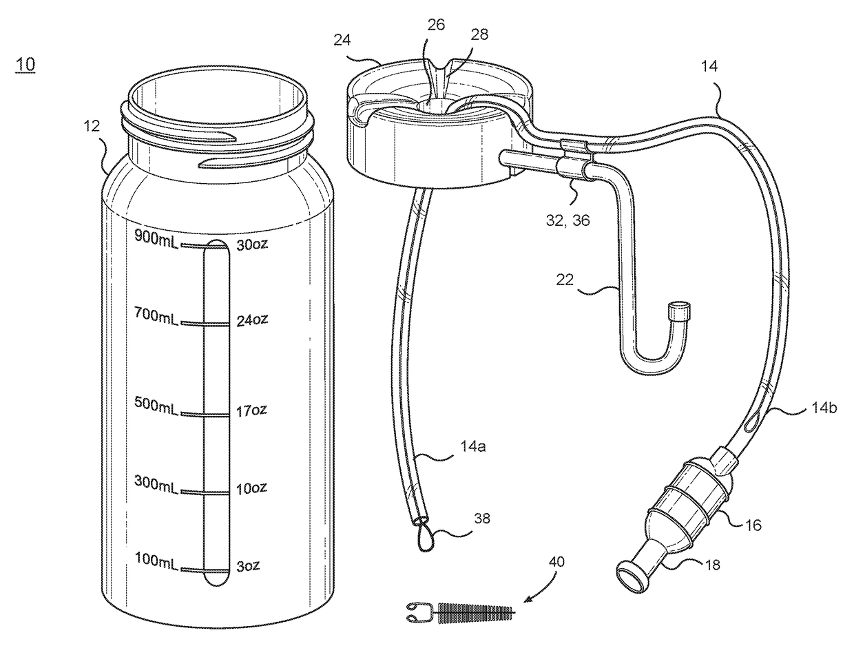 Oral hydration system