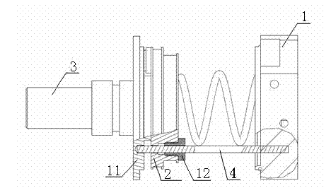 Air cylinder piston limiting device