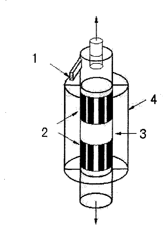 Measuring method and device of eddy flow enriched sparseness gas and solid two-phase flow capacitance chromatography imaging