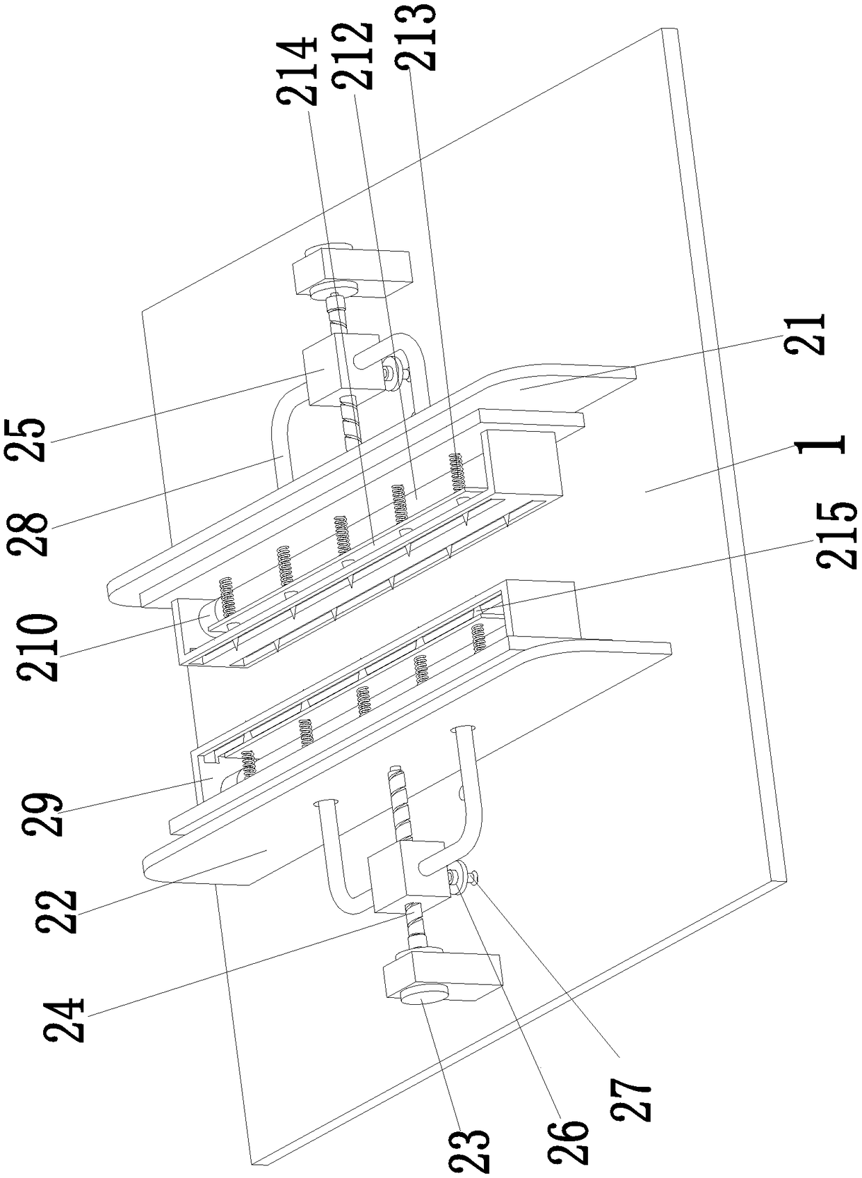 Automatic lifting appliance for cleaning glass curtain walls