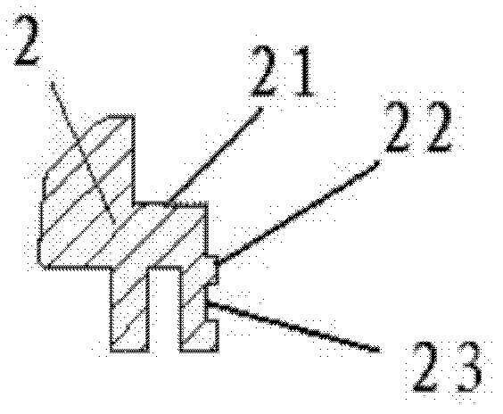 Liquid crystal module fixing mechanism for mobile terminal