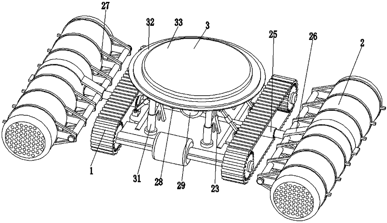 An intelligent robot for lake sewage purification treatment