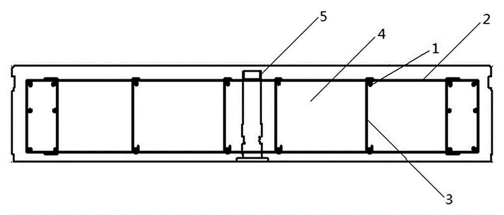 Ultra-high performance hybrid fiber concrete shield segment and preparation method thereof