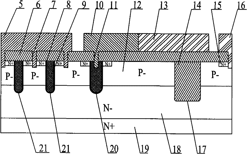 Semiconductor element with improved terminal and manufacturing method thereof