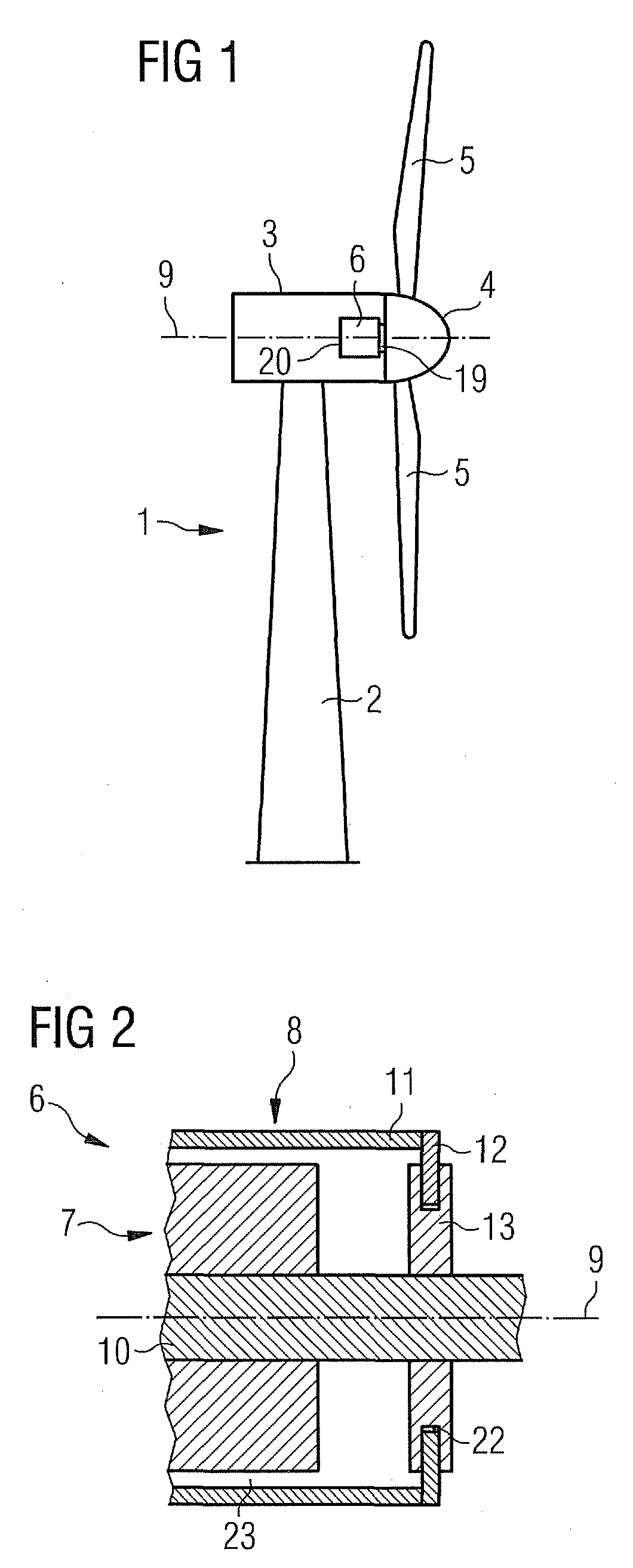 Brake system, generator and wind turbine