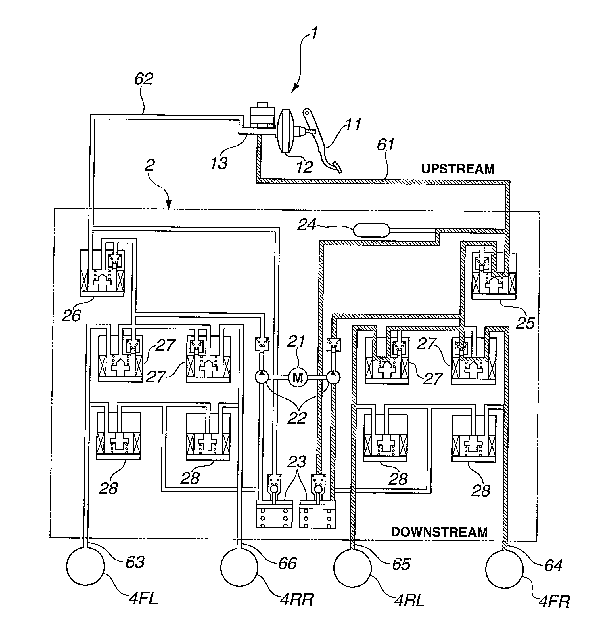 Electric vehicle brake control device