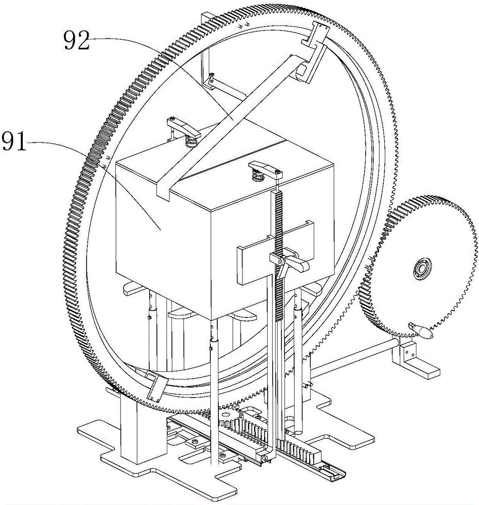 Adhesive tape box sealing device