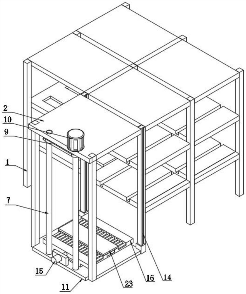 Modularized intelligent parking structure for parking garage