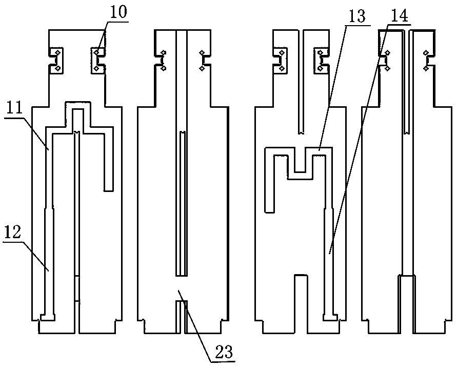 Low profile cross-shaped vibrator for multi-frequency base station antenna