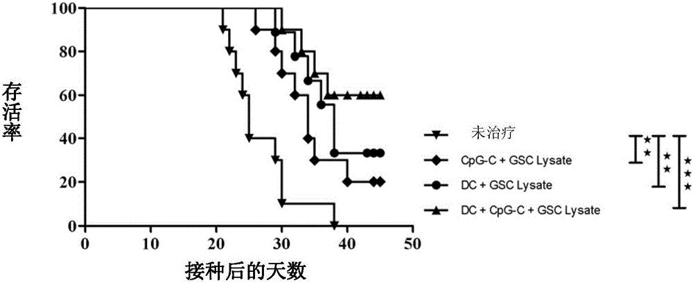 Method for preparing antigen composition capable of targeting glioma cells and glioma stem cells, and vaccine containing the antigen composition