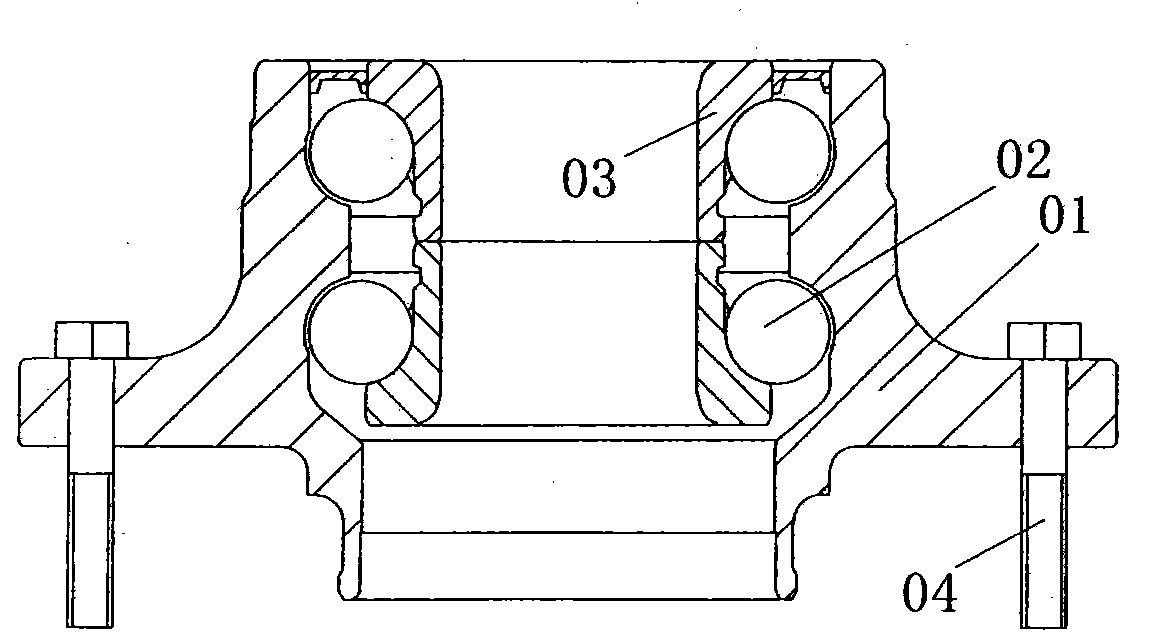 Assembly line for second-generation automobile hub unit