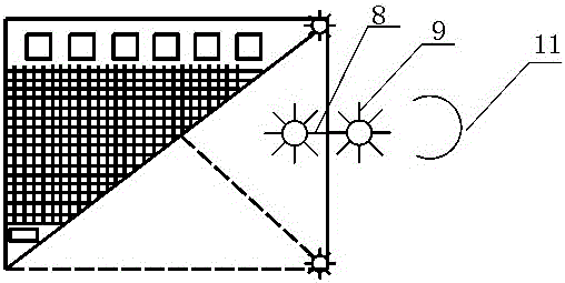 A self-cleaning air filter device for nuclear power plant air cooling system and its realization method