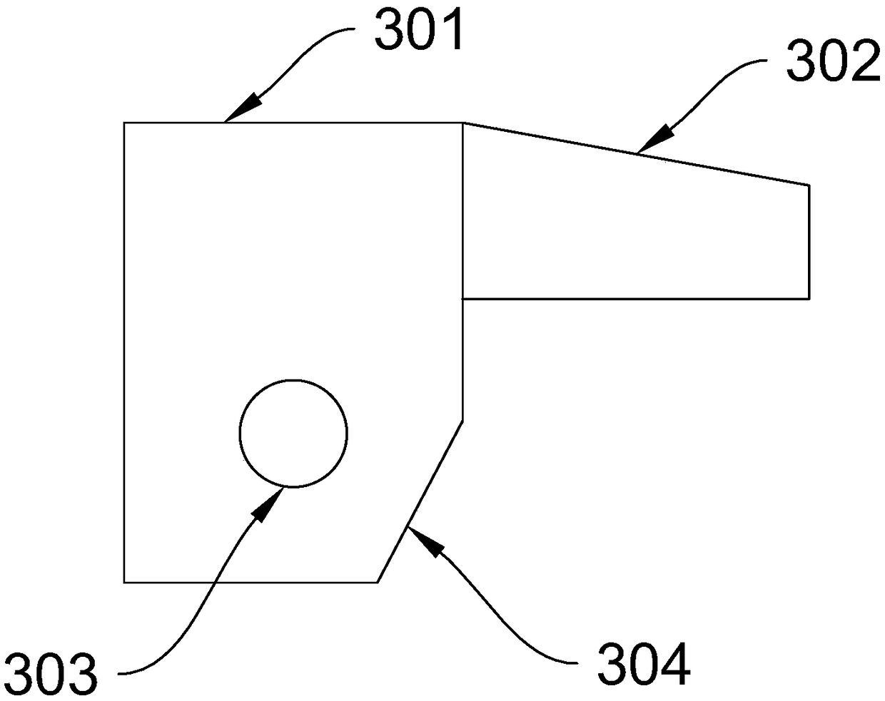 Imitation die-cast nonstick pan with deep opening structure