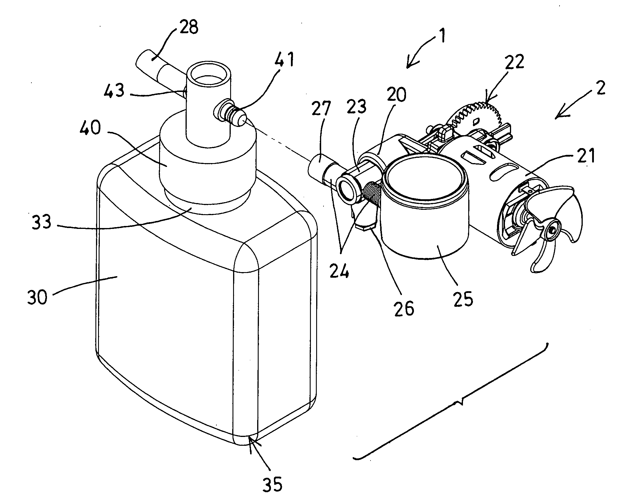 Device for sealing and inflating inflatable object