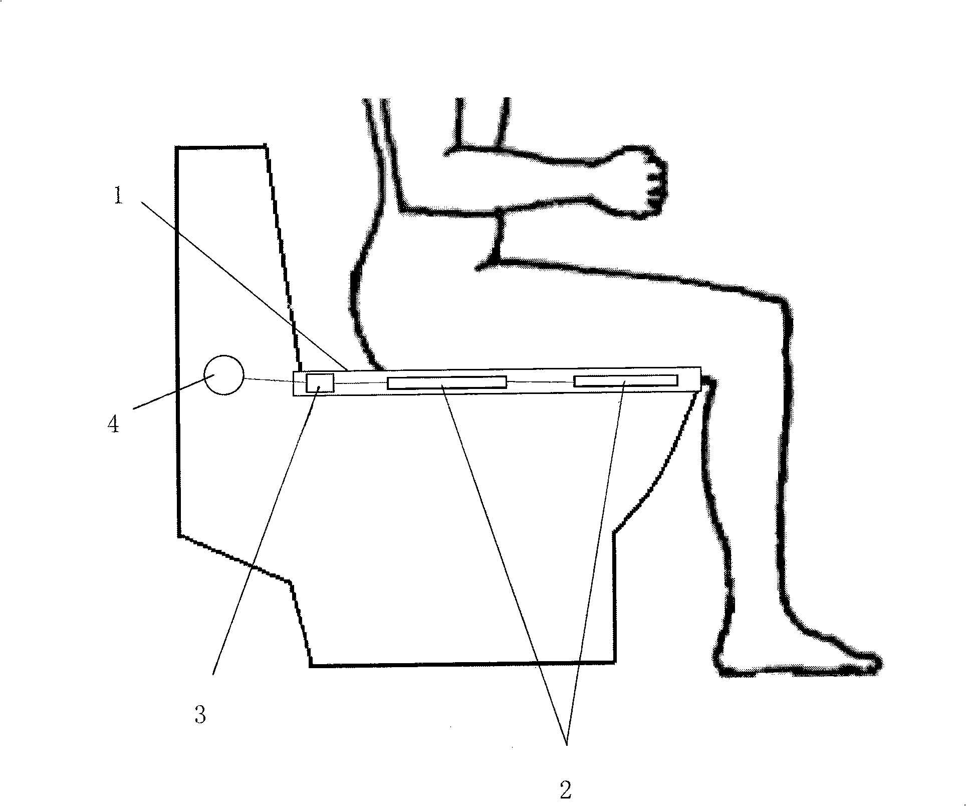 Induction type automatic flushing toilet