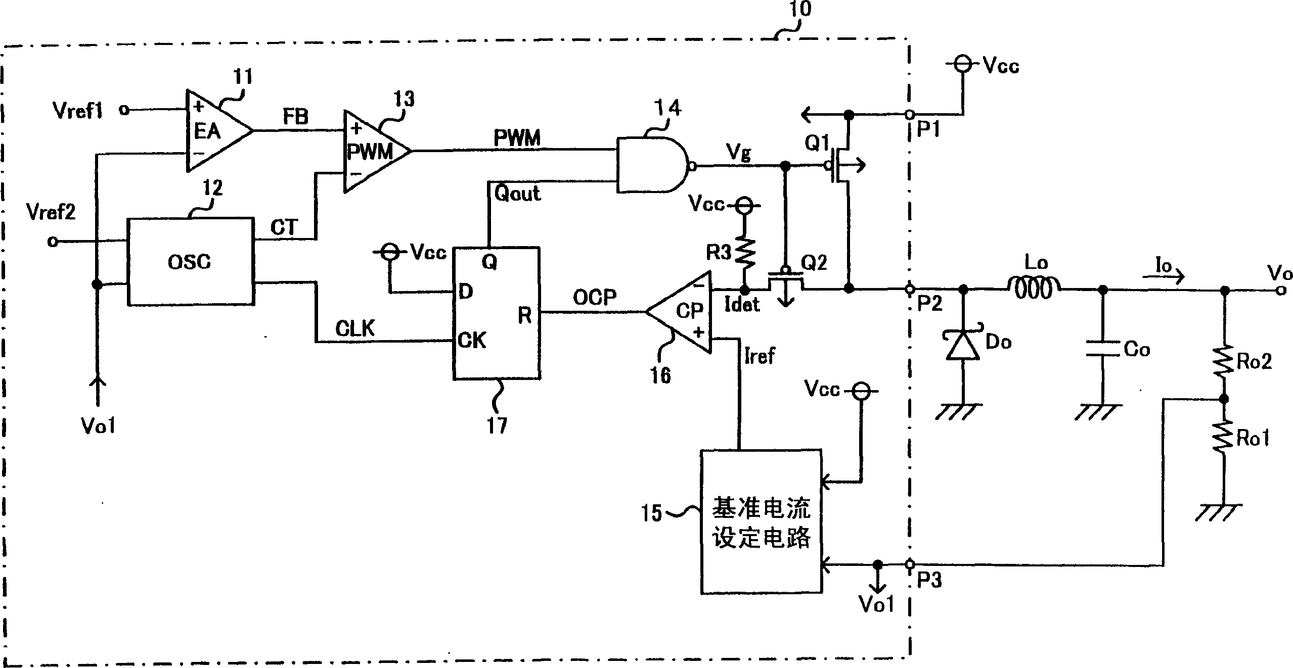 Switching type dc-dc converter