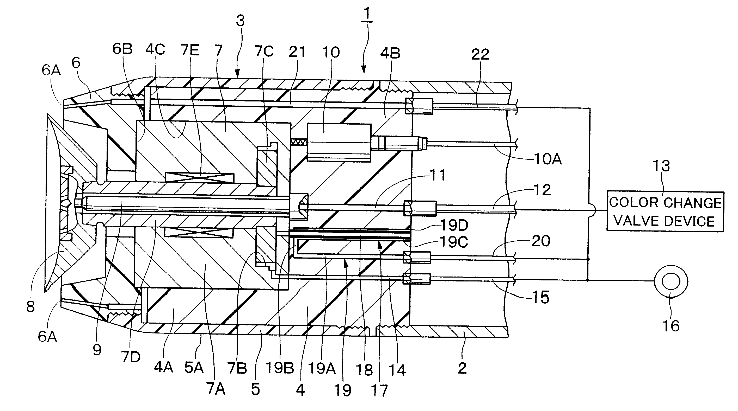 Rotary atomizing-head type coating machine