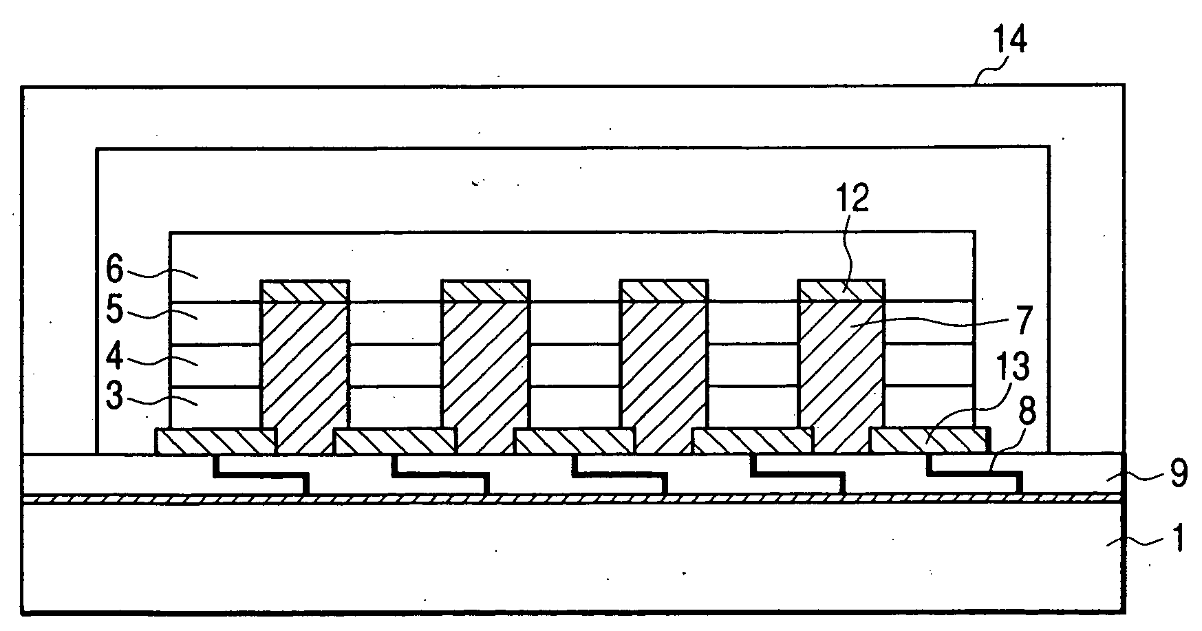 Organic luminescence device with anti-reflection layer and organic luminescence device package