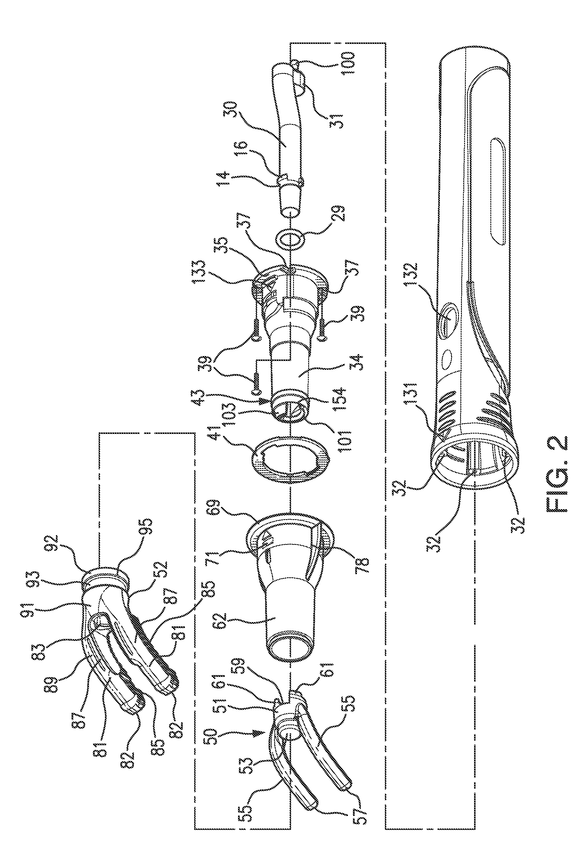 System and method for pain reduction during skin puncture and breakable tip therefor