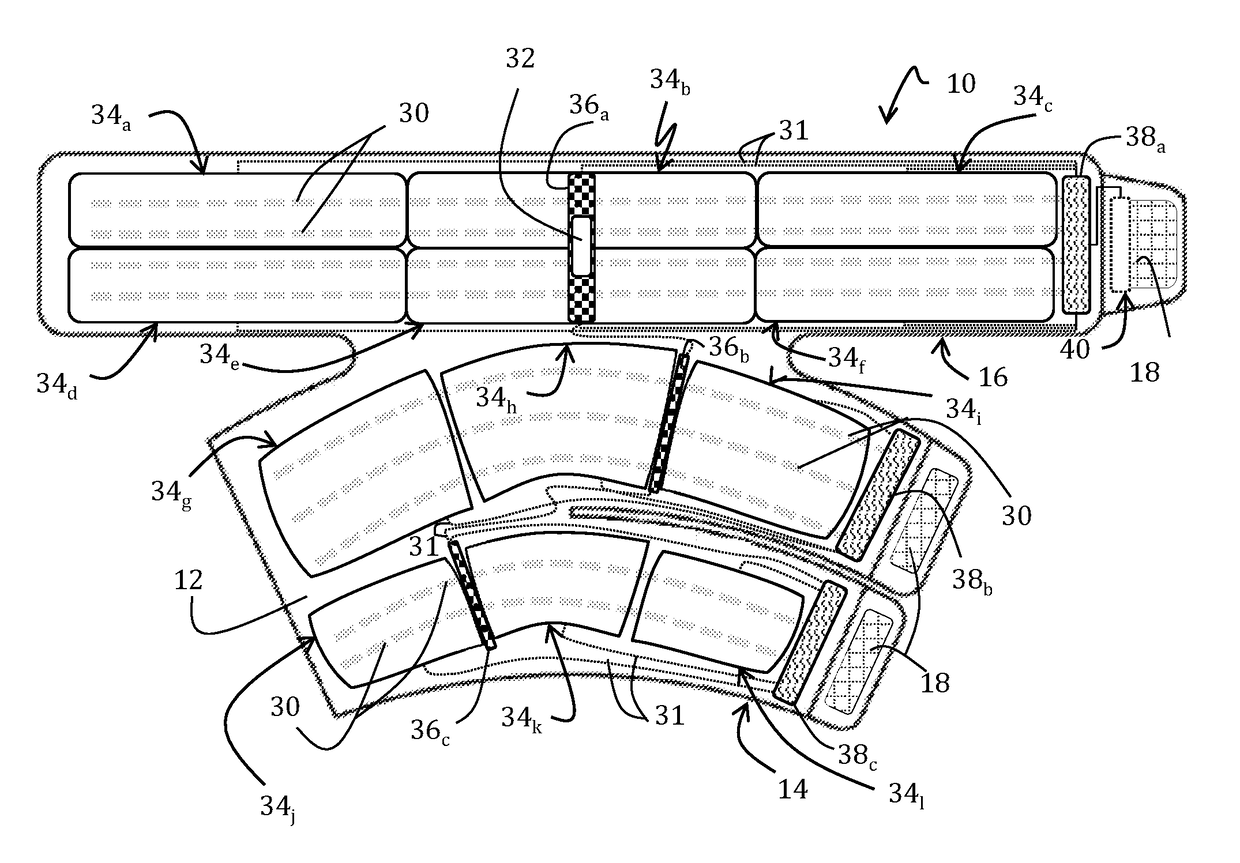 Intelligent compression wrap