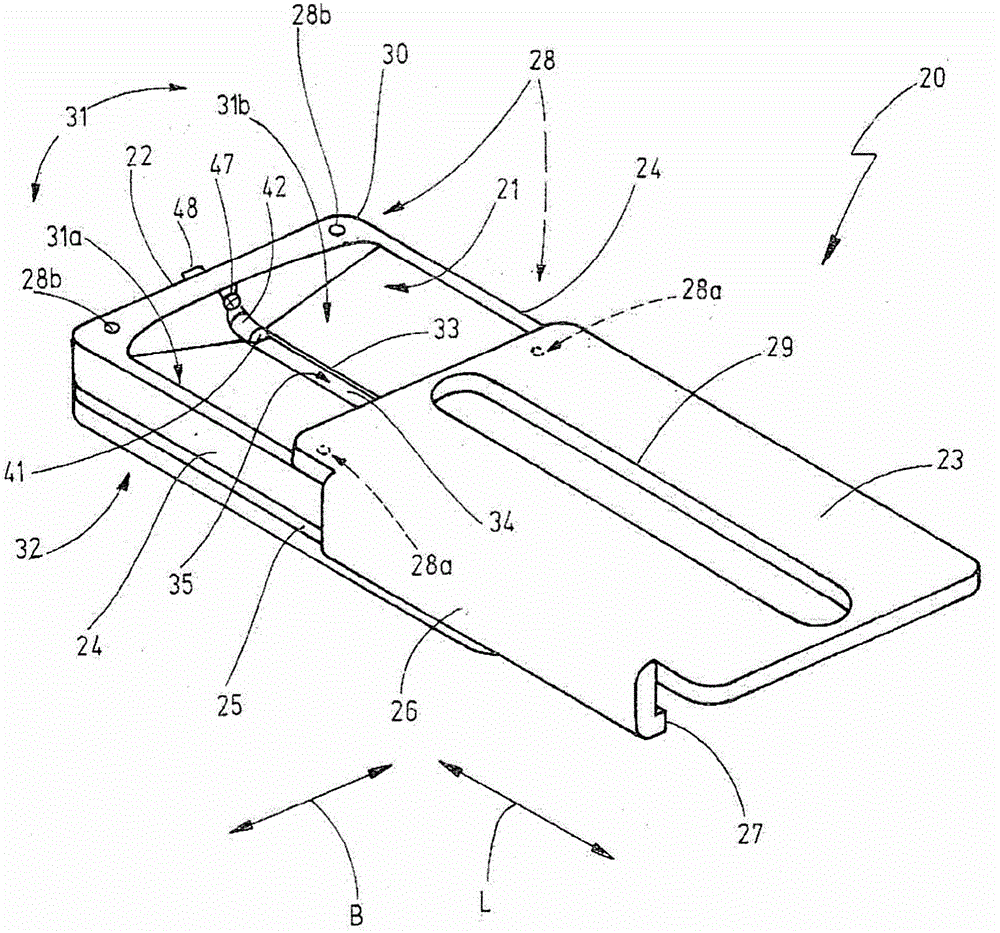 Method and container for verifying whether all fragments of a broken needle are present