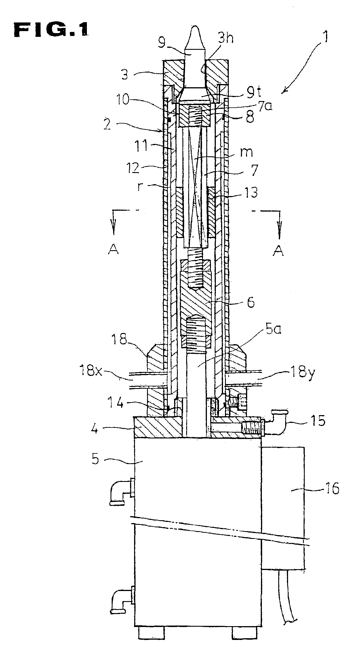 Device for welding