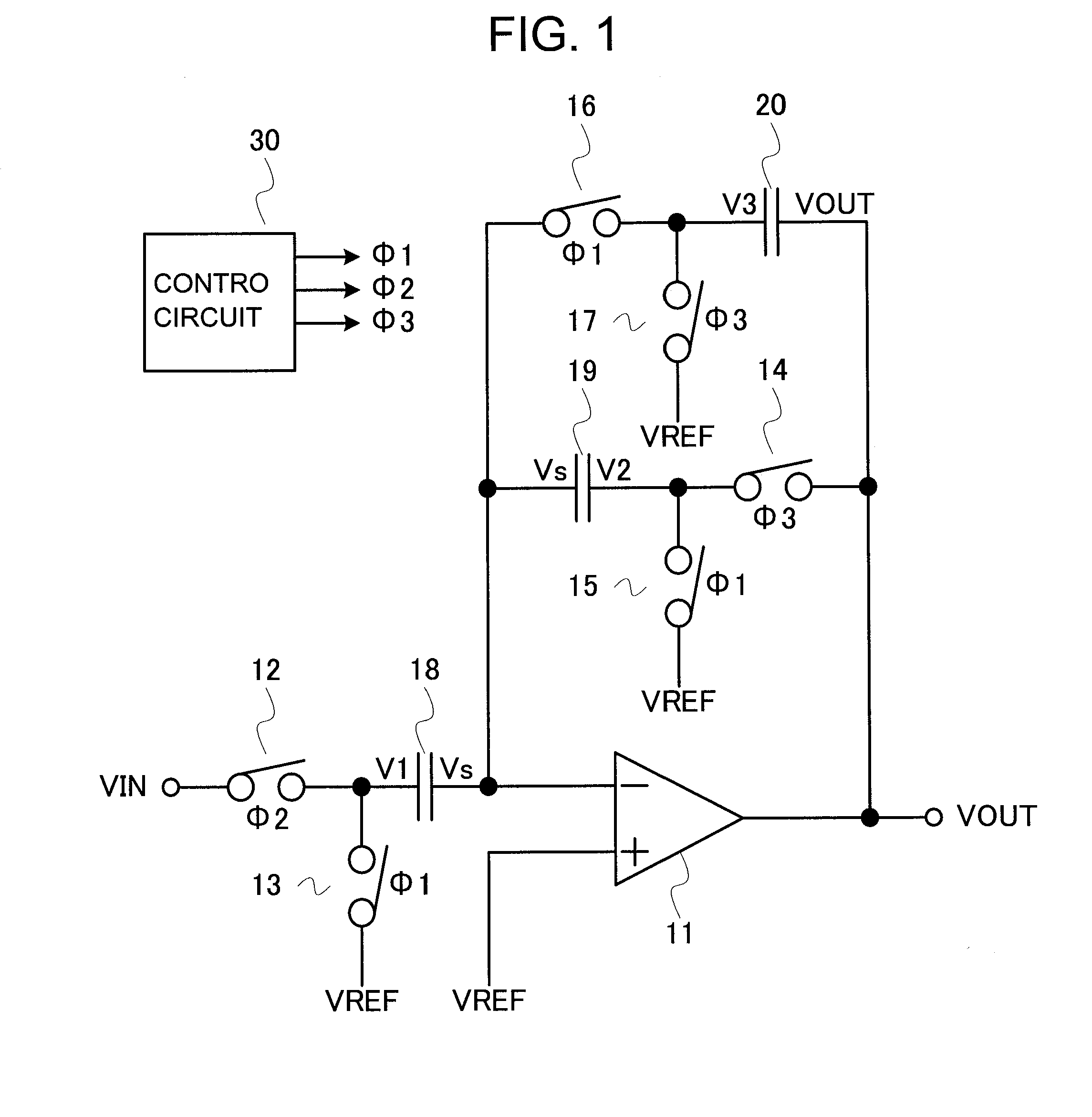 Switched capacitor amplifier