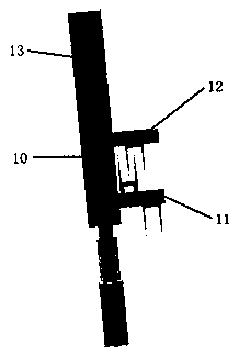 Strip-shaped composite seeder for corn and soybeans