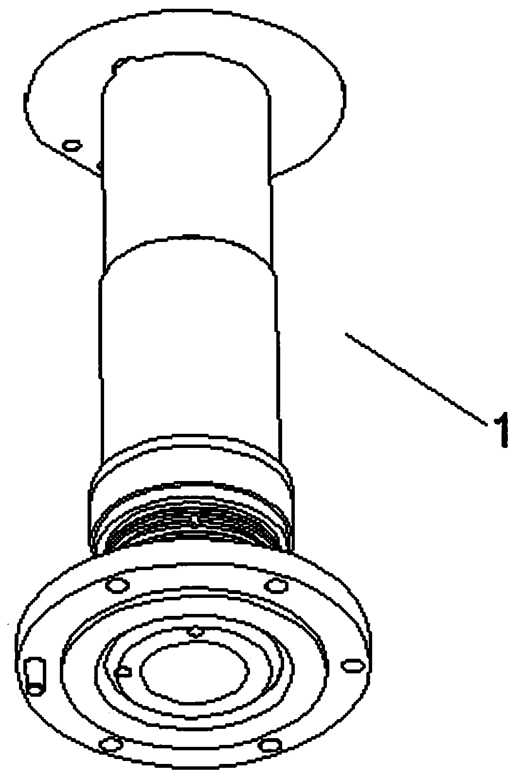 Vertical annular welding tool