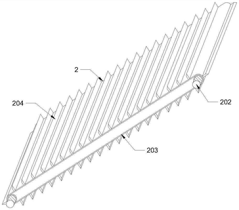 Organic fertilizer fermentation turning device