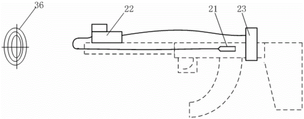 Piezoelectric type synchronizing signal trigger and compact type shooting auxiliary training system