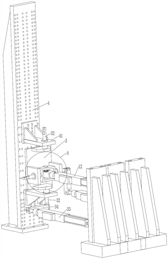 A rubber bushing test system