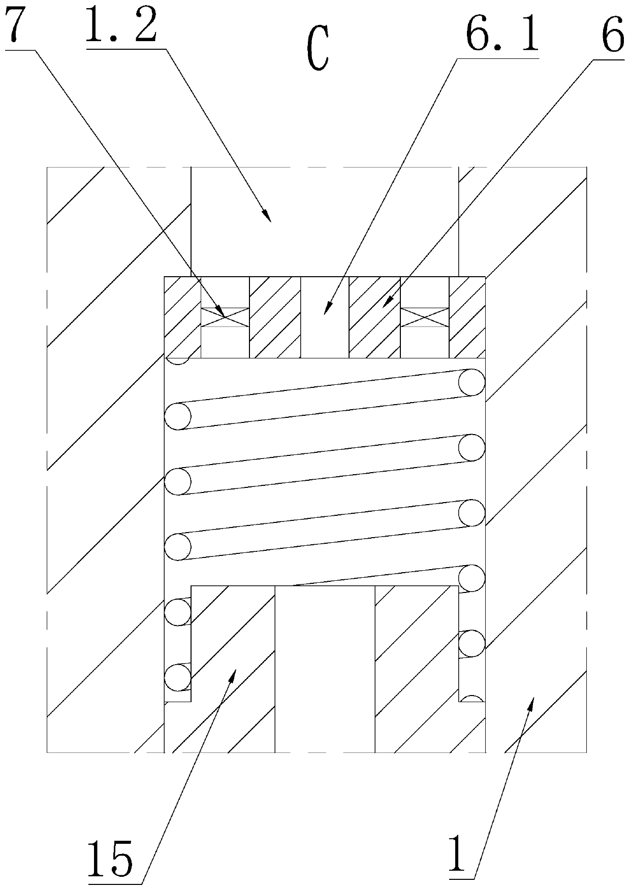 A car emergency brake assist system