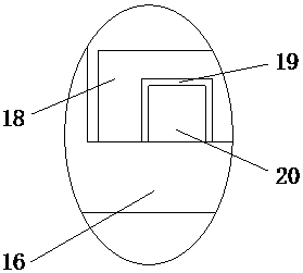 Detachable ring irrigation device