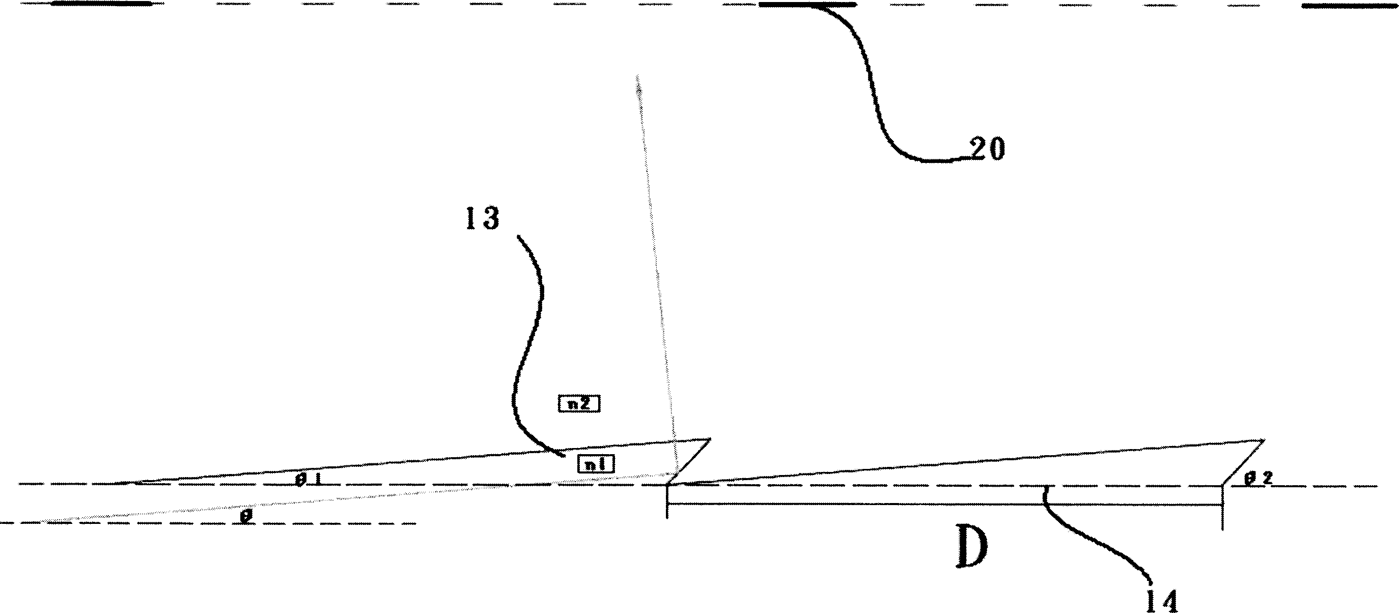 Light guide plate with analogous triangular prism structure