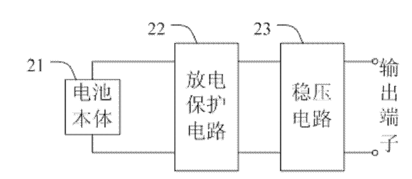 Improved battery, nested battery and remote controller