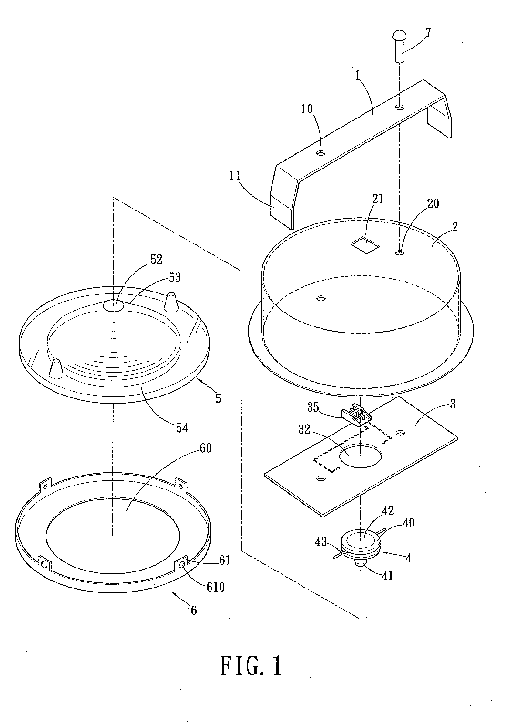 Illumination Device for Kitchen Hood