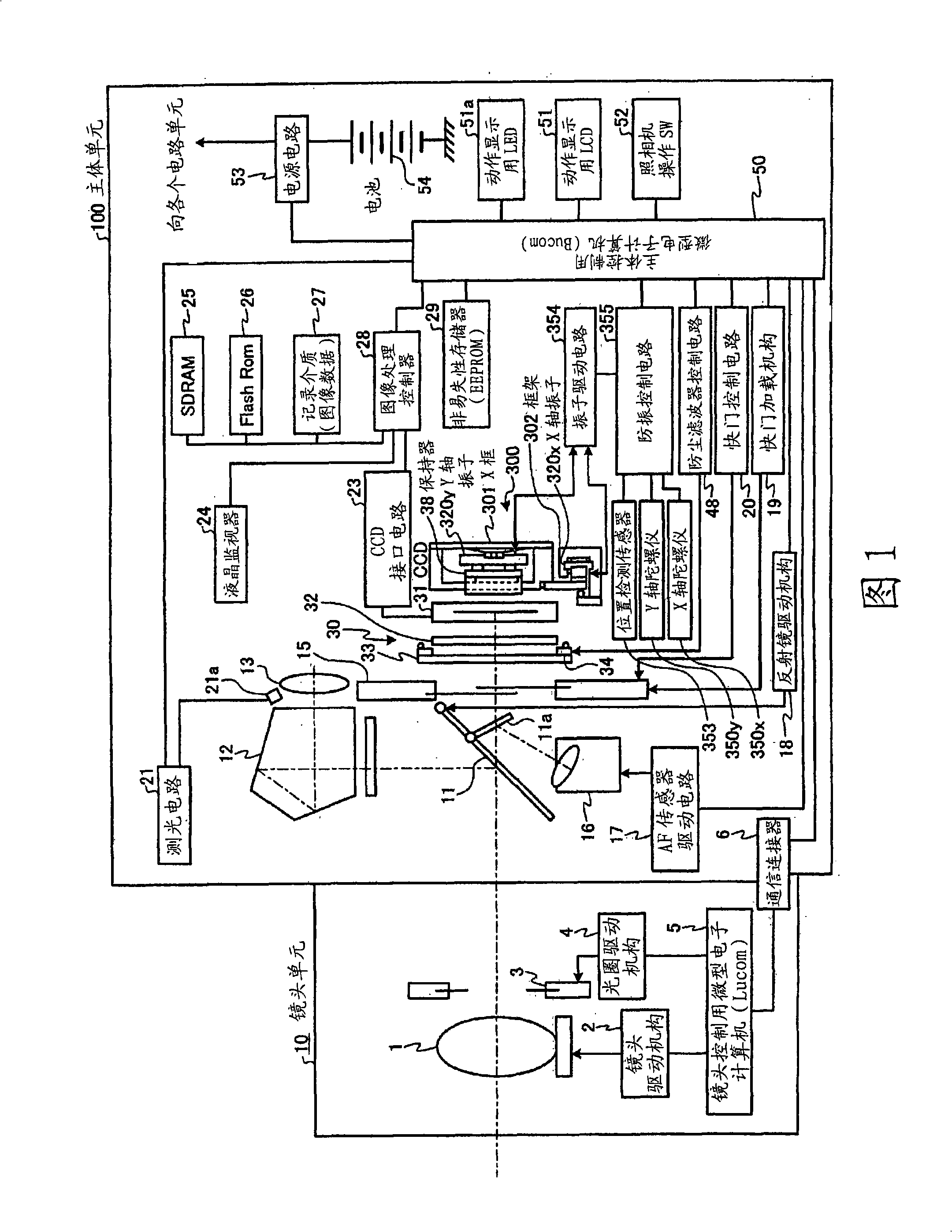 Driving device and imaging device