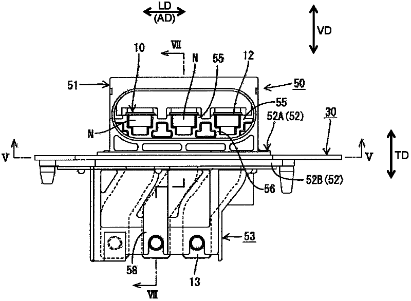 Device connector and manufacture method thereof