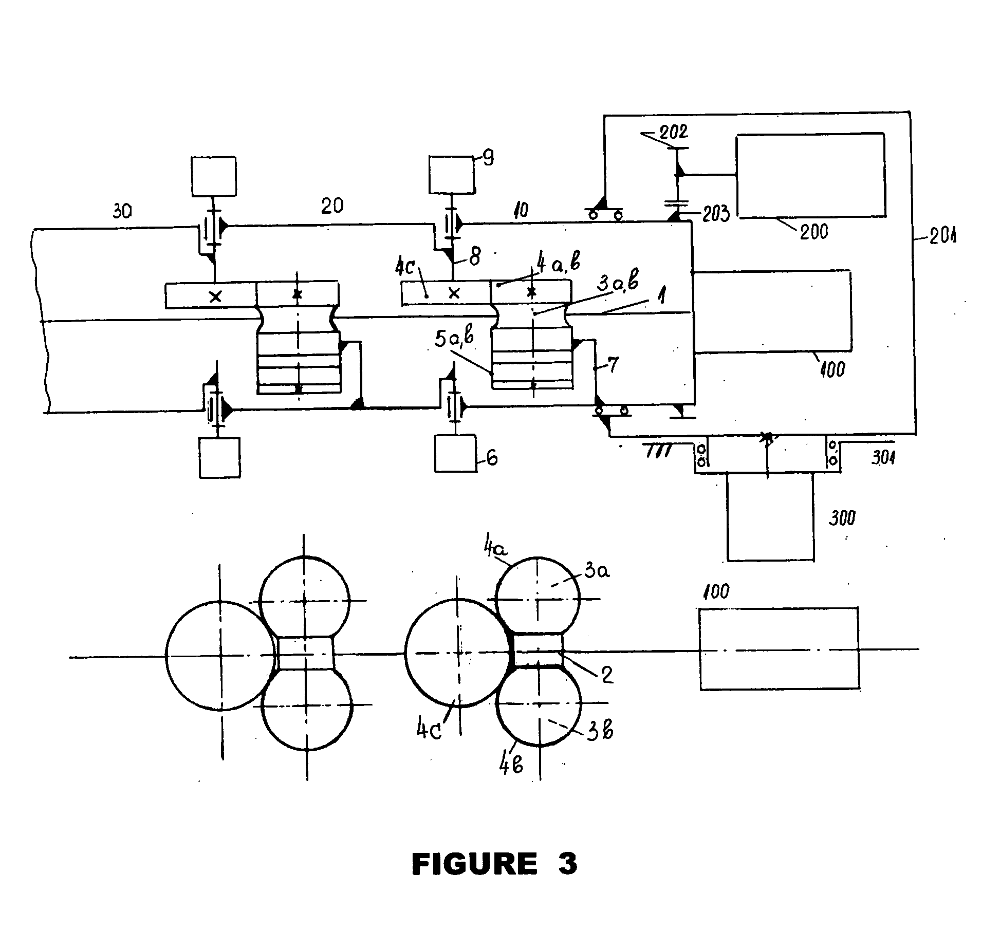 Method for driving multiple-module mechanisms by a single motor and redundant modular robots produced therefrom