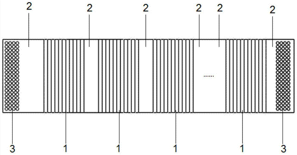 Linear array laser coherent mirror